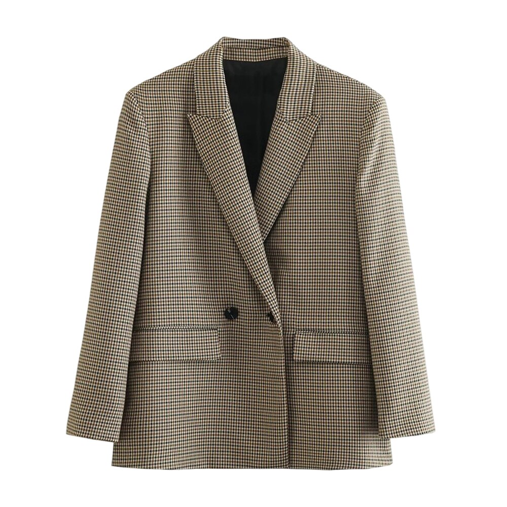 Avelena: bequemer, trendiger, langer Herbstblazer