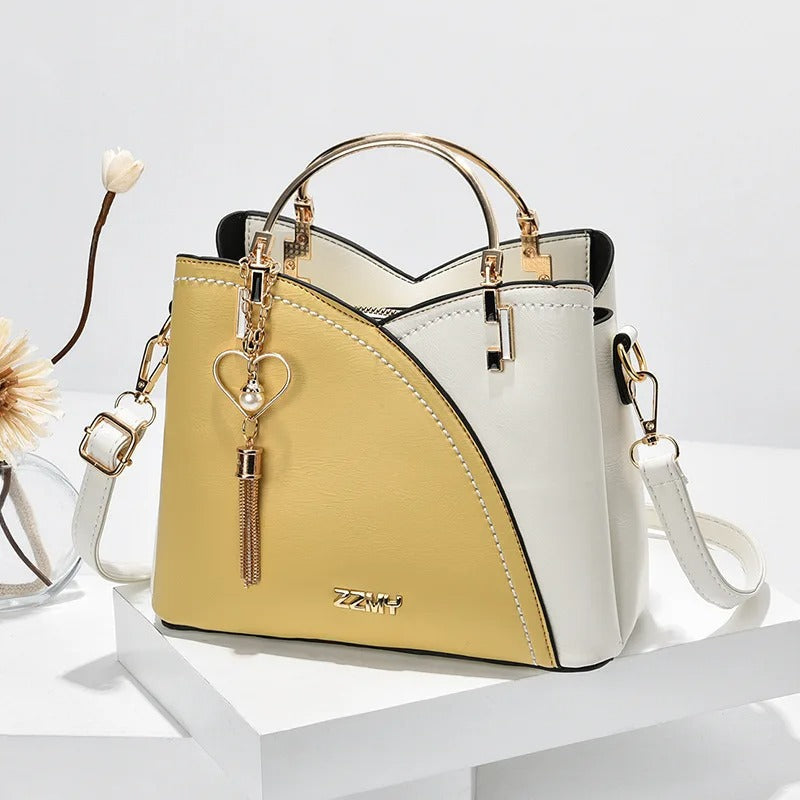 Teresa:  Hand- und Schultertasche, variabel tragbar