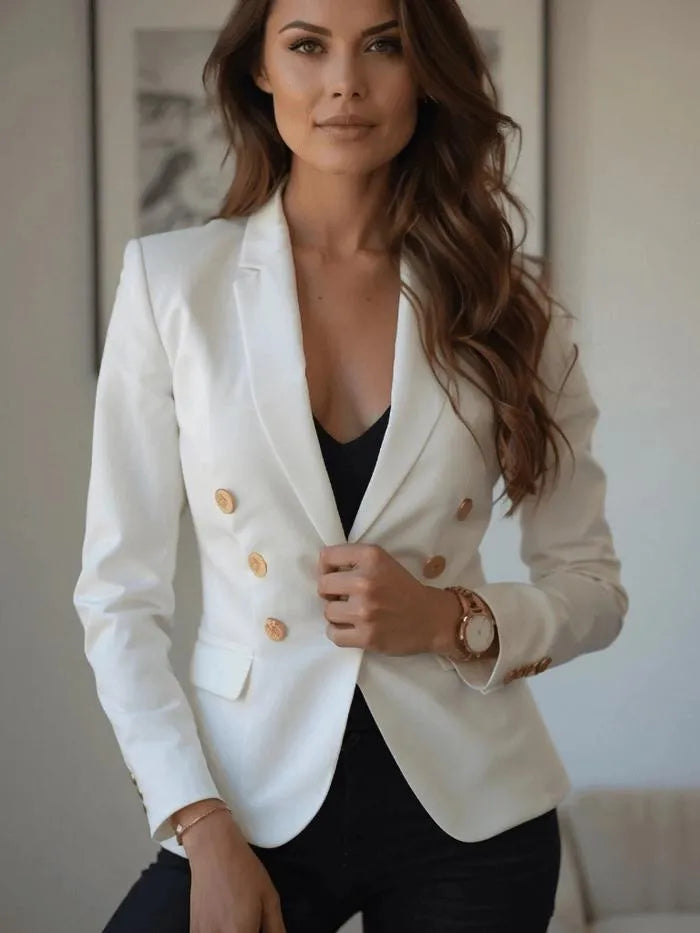 Krohn-e | Blazer Komfortabel Elegant Hochwertige Materialien Perfekt für Geschäft und Abendveranstaltungen