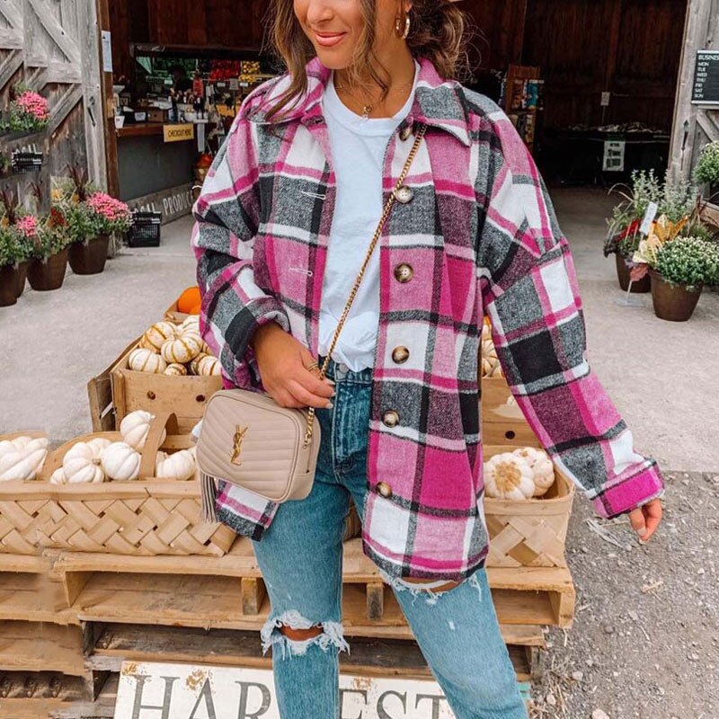 Modern Oversized Flannel Shirt by Lurien