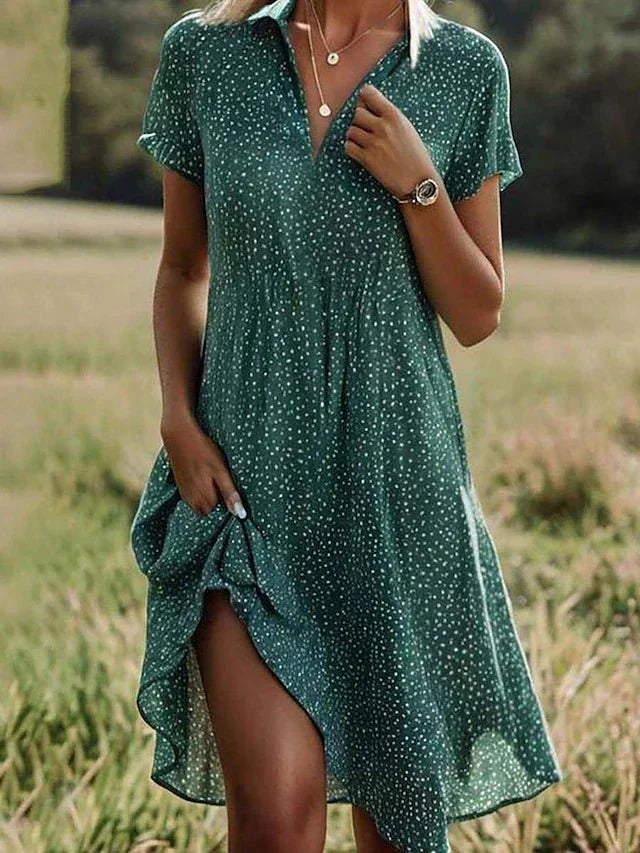 Verenelle: Elegantes Blumenkleid