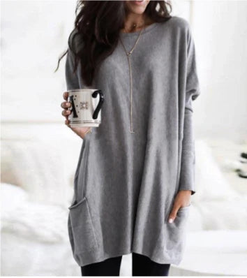 Damenpullover Leonie: Bequem mit Taschen