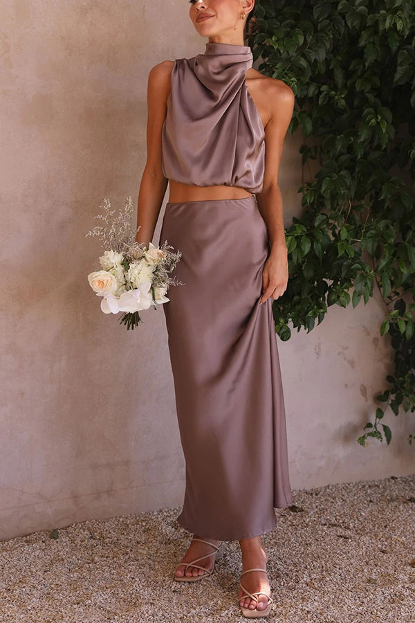Elegant Felicia Maxi Skirt Set