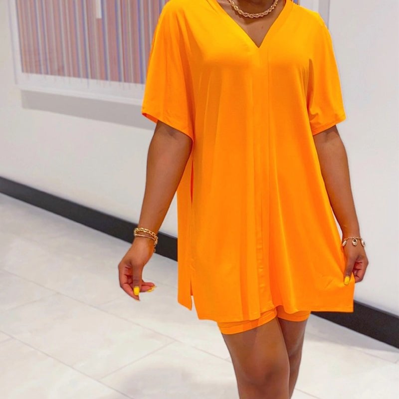 Damen-Set Samantha: luftig & mit V-Ausschnitt