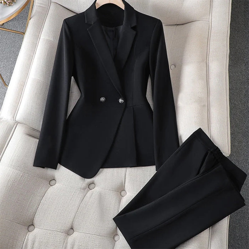 Elegantes Damen-Anzugset Clarissa: Blazer und Hose