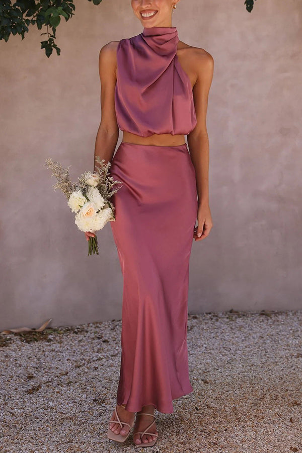 Elegant Felicia Maxi Skirt Set