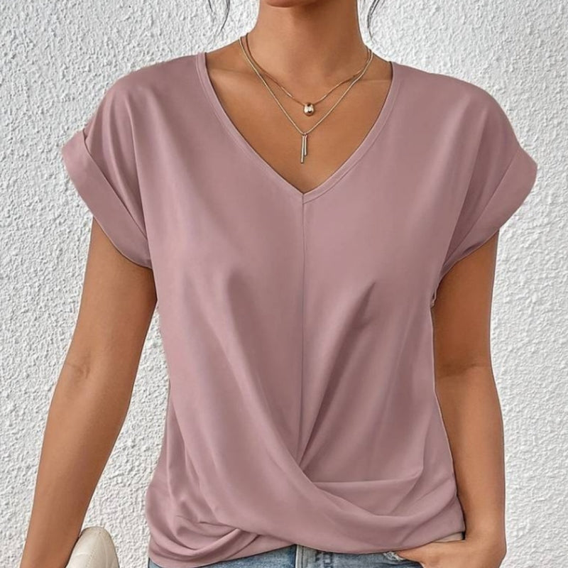 Mira: Edles Damen-Shirt mit V-Ausschnitt