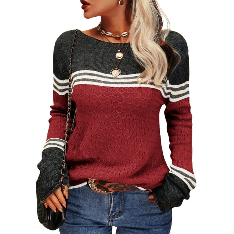 Damenpullover Amira mit Streifen