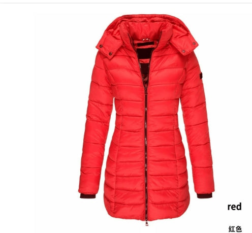 Helena Damen Pufferjacke mit Kapuze