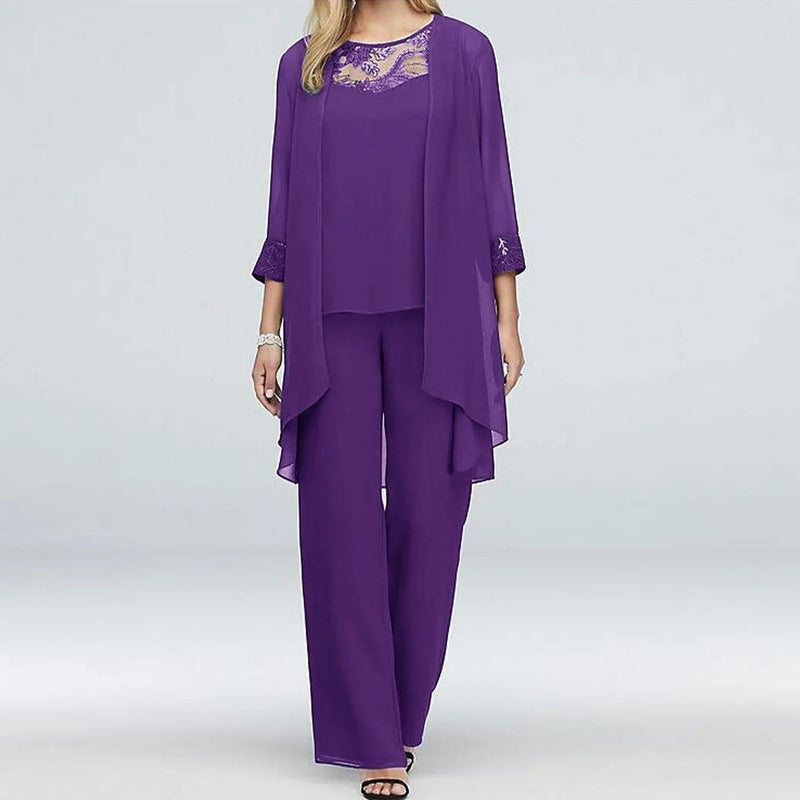 Damen-Set Nathalie: Elegantes dreiteiliges Outfit