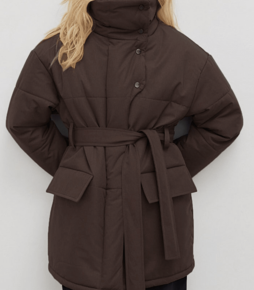 Krohn-e | Puffer-Bürojacke mit Gürtel Zuzanna
