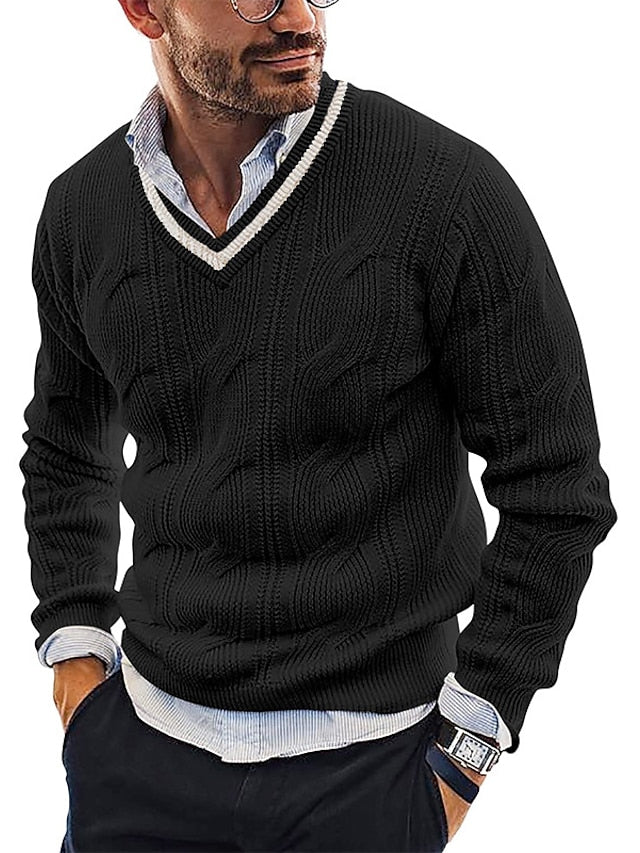 Elegantes Wollpullover Modell Hardy