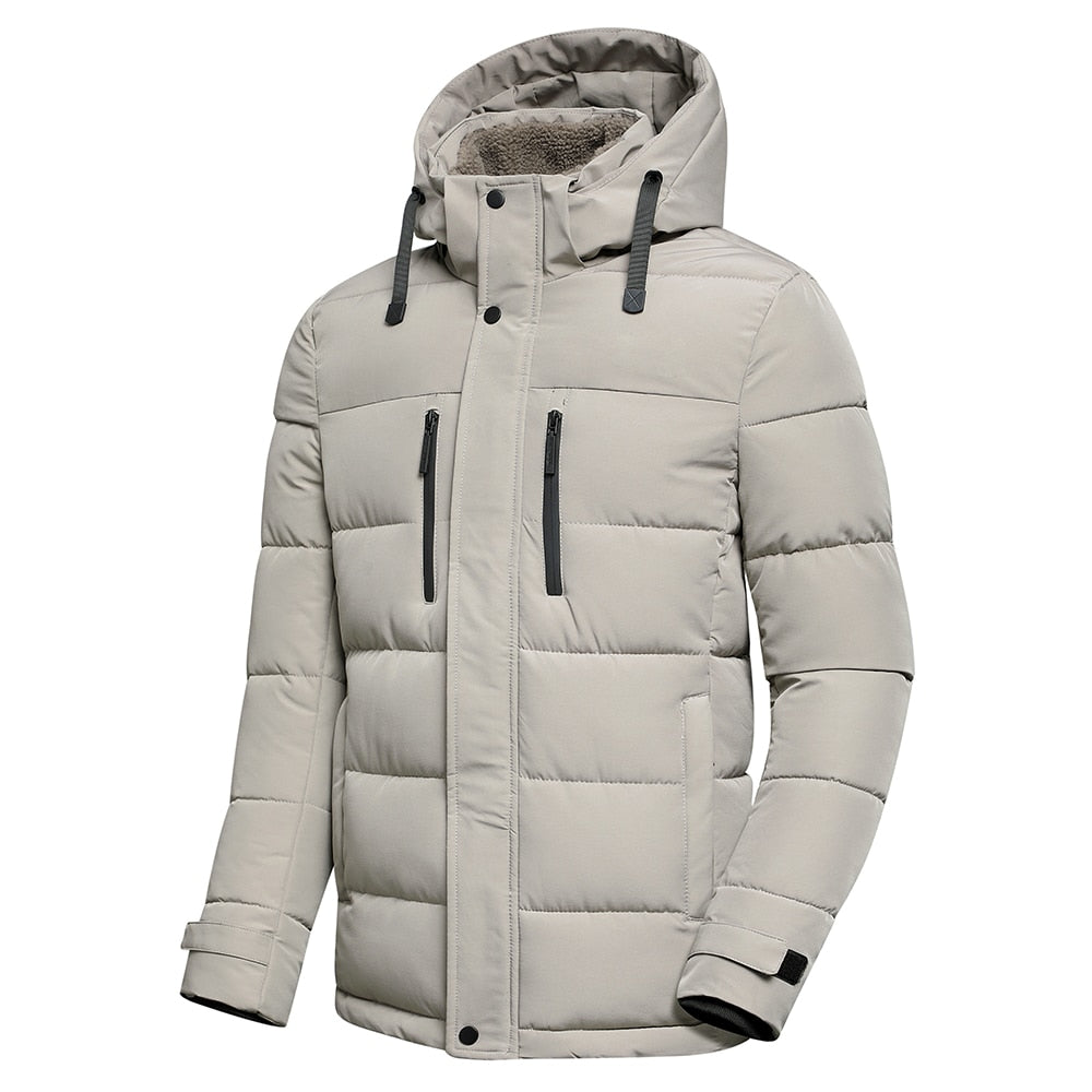 Mäntel: warme, gesteppte Herrenwinterjacke Anton