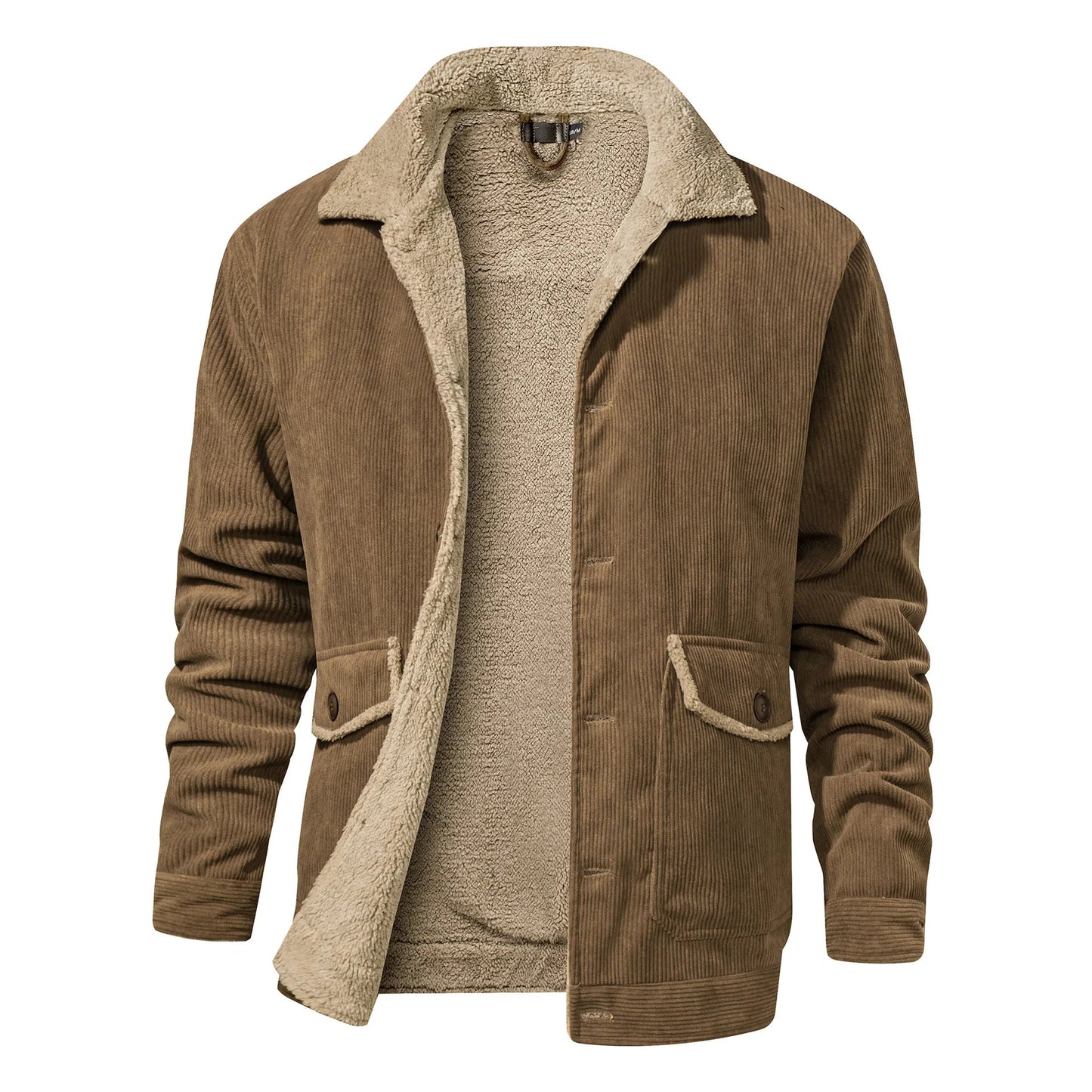 Winterjacke aus warmer Sherpa-Fleece - Fraenkel