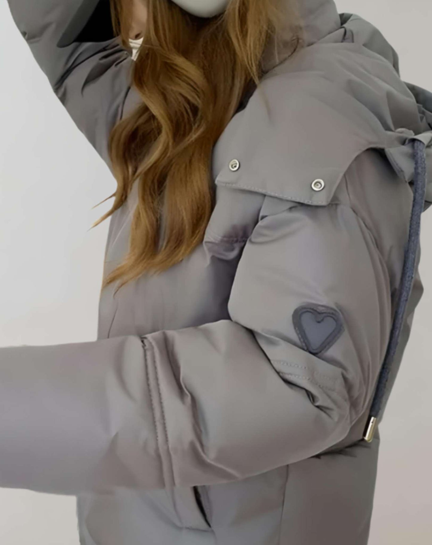 Wärme und Windschutz bietende Damen-Daunenjacke - Janice