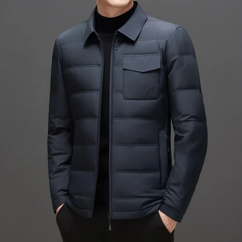 Herren Winter Daunenjacke Ethan - Warm