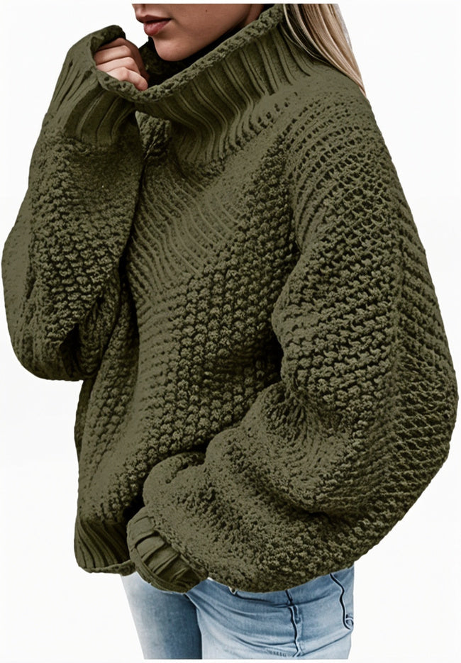 Dicker Strickpullover für Damen - Tine