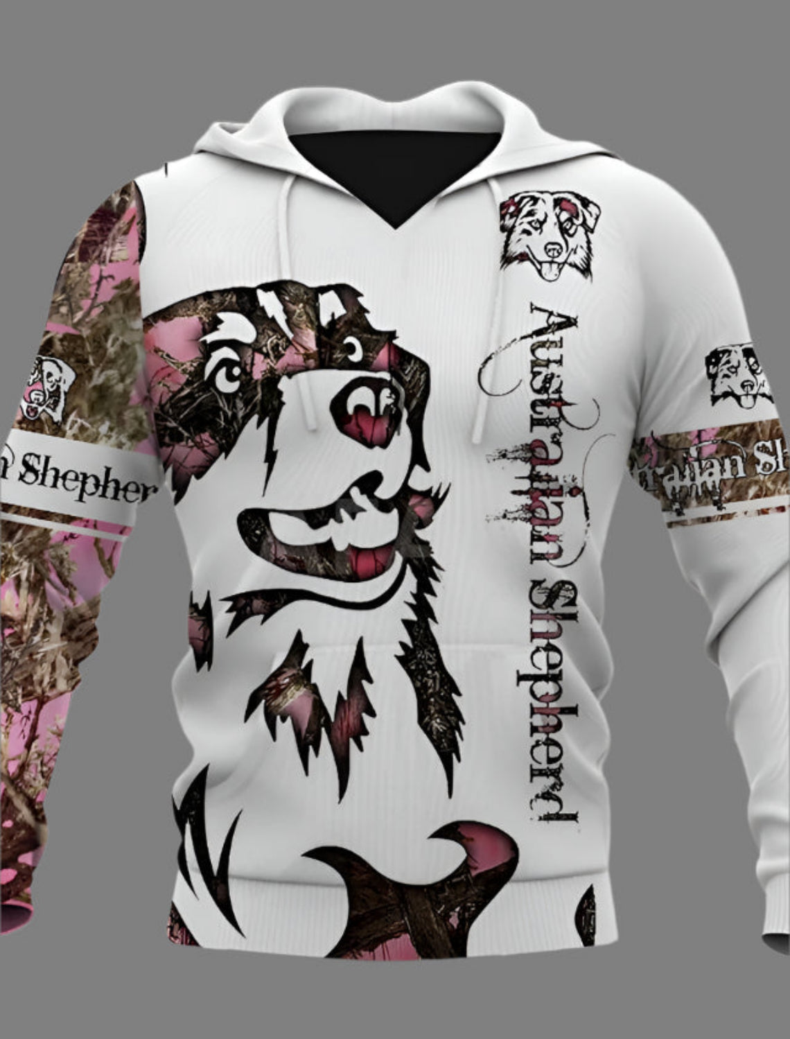 Modischer Drachen-Hoodie mit Kapuze – Siegmar