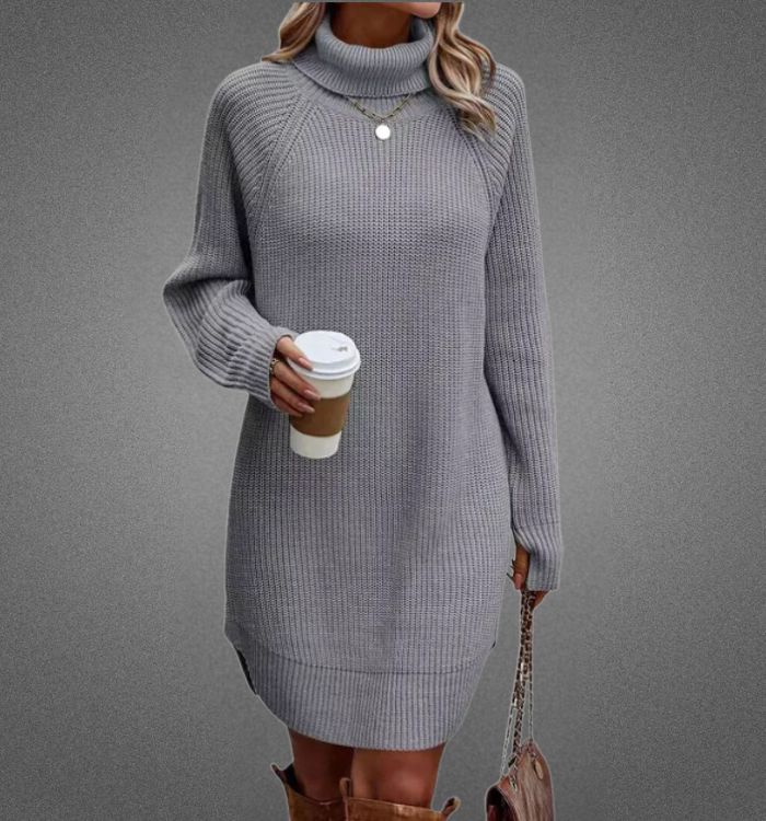 Kuscheliges Pulloverkleid für Damen - Natalina