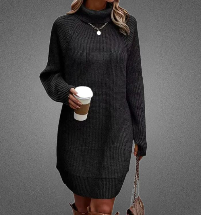 Kuscheliges Pulloverkleid für Damen - Natalina