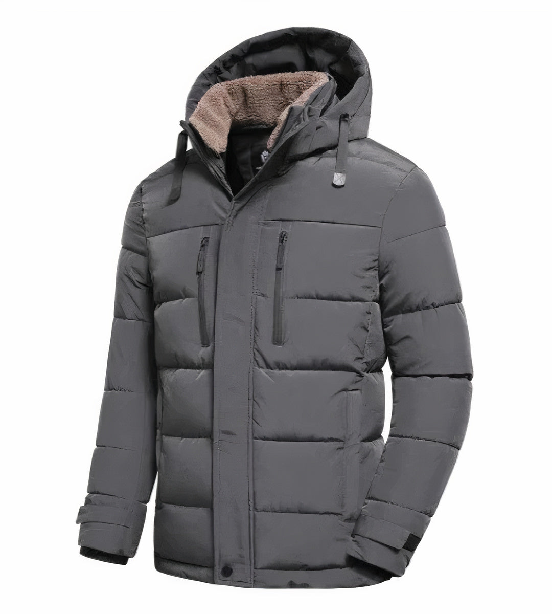 Herren Winterjacke mit abnehmbarer Kapuze, wasserdicht - Yannis