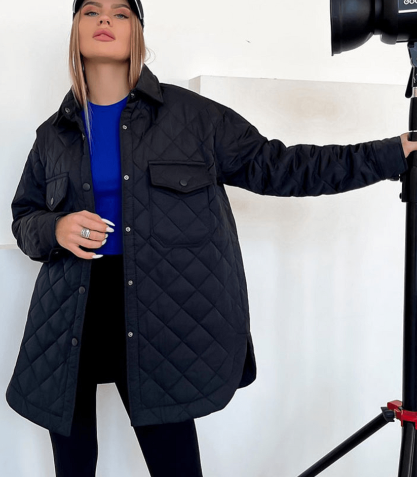 Krohn-e | Steppjacke In Ubergröße Carline