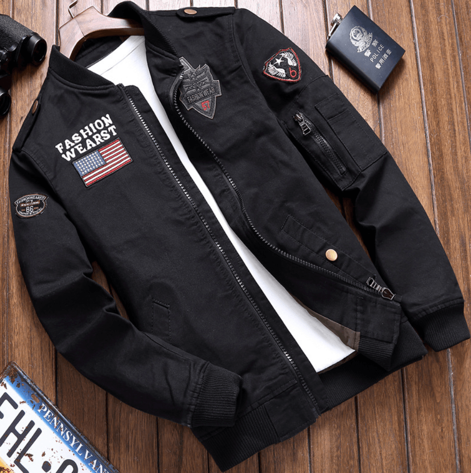 Die einzigartige amerikanische Bomberjacke im stilvollen Design