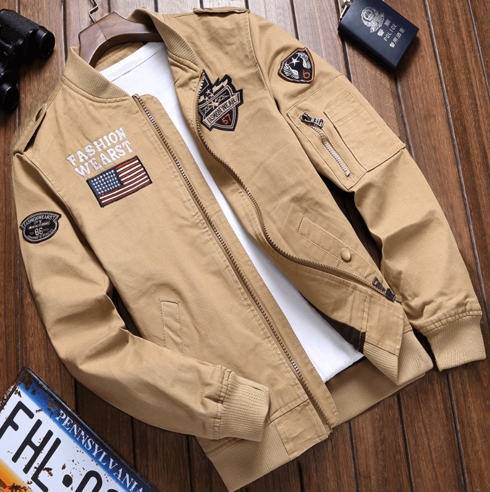 Die einzigartige amerikanische Bomberjacke im stilvollen Design