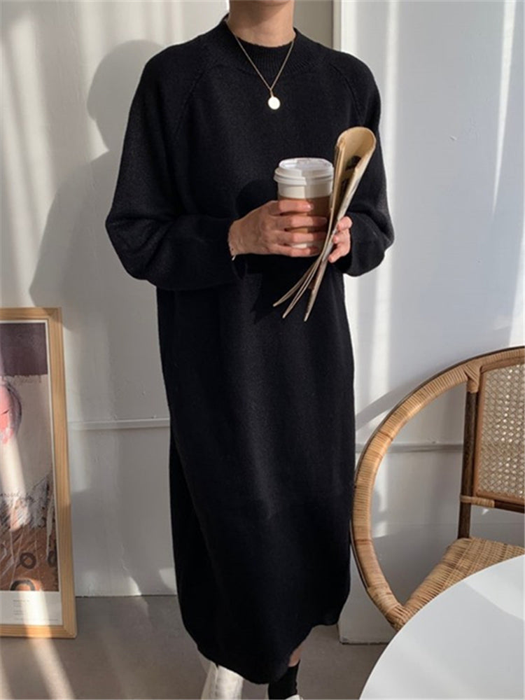 Gemütliches Strick-Midikleid von Leni®