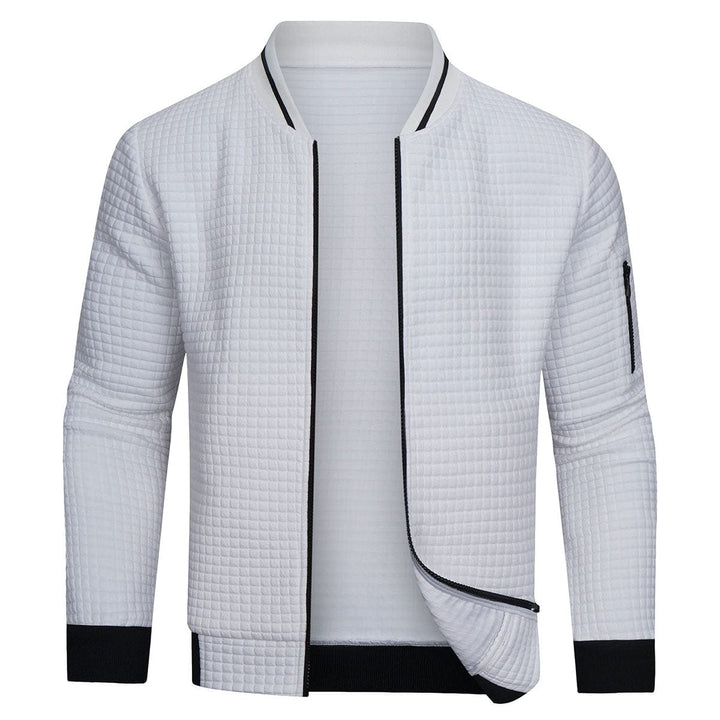 Herren-Polyesterjacke Konstantin: Minimalistisch & warm