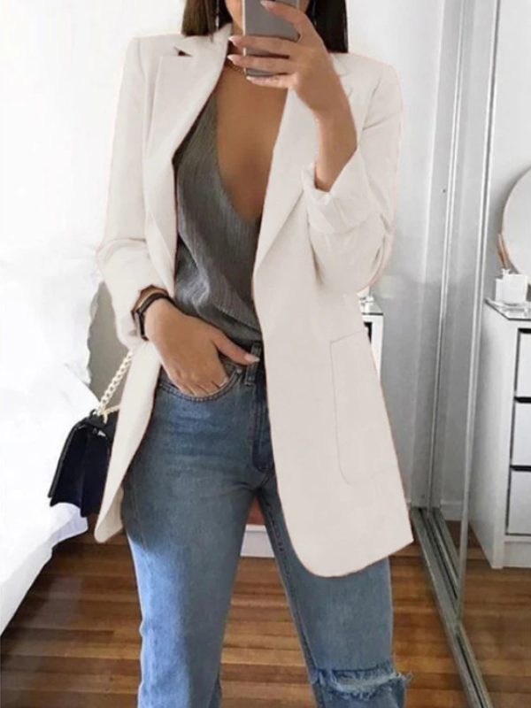 Krohn-e | Slim-Fit Blazer Modern und Elegant
