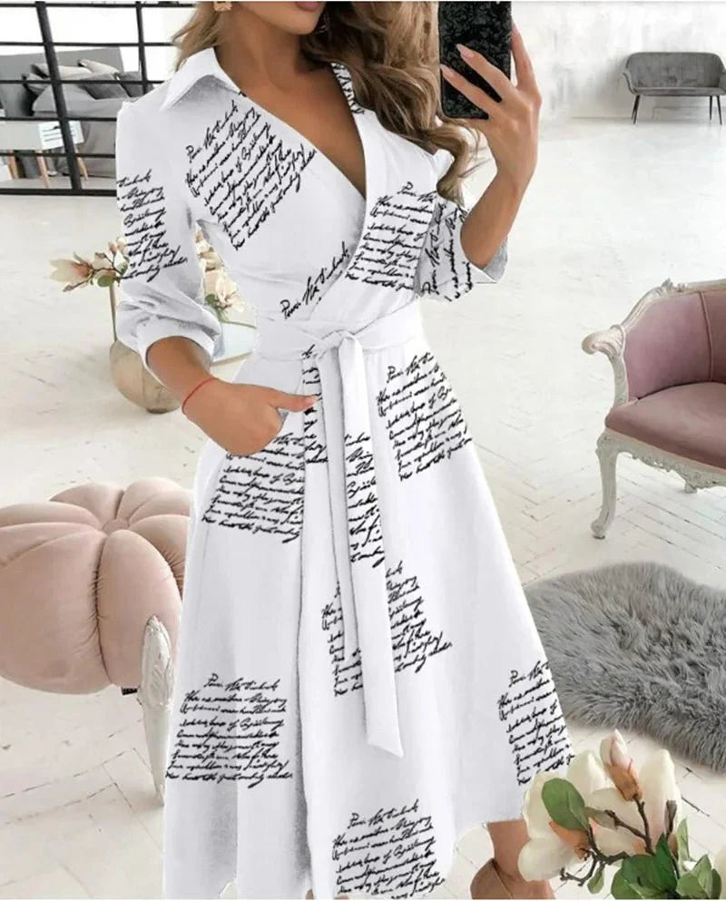 Wiltrudis: Elegantes Wickelkleid für festliche Anlässe