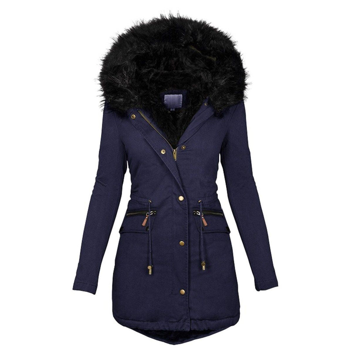 Warme, winddichte Damen Winterjacke Alisson