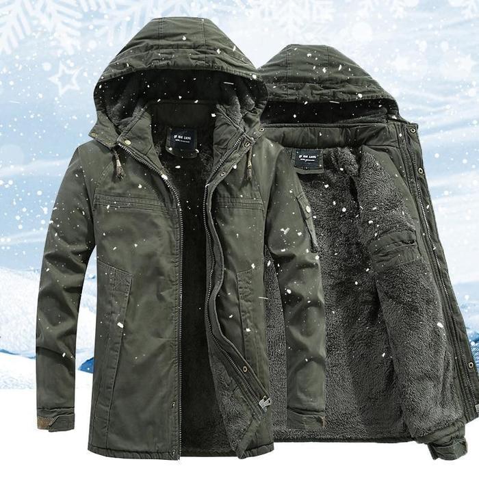 Herren Winterjacke mit Kapuze - Mario