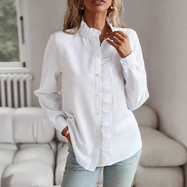 Bluse Shazia mit langen Ärmeln