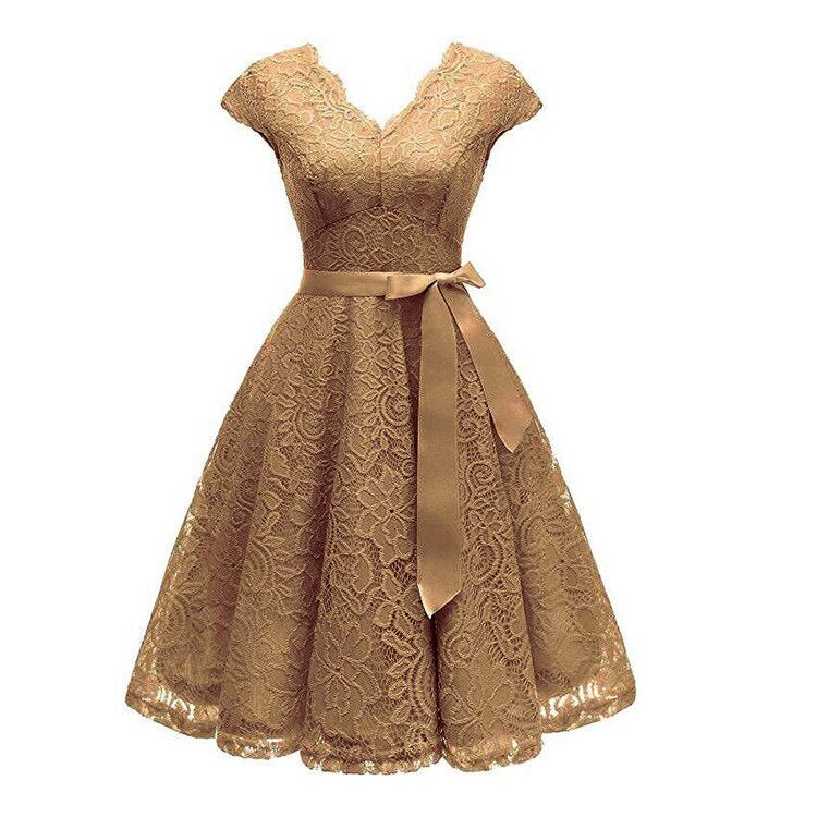 Schickes Midi-Partykleid Akari