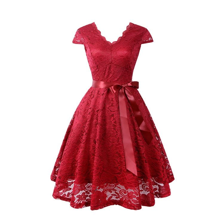 Schickes Midi-Partykleid Akari