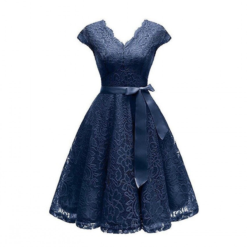Schickes Midi-Partykleid Akari