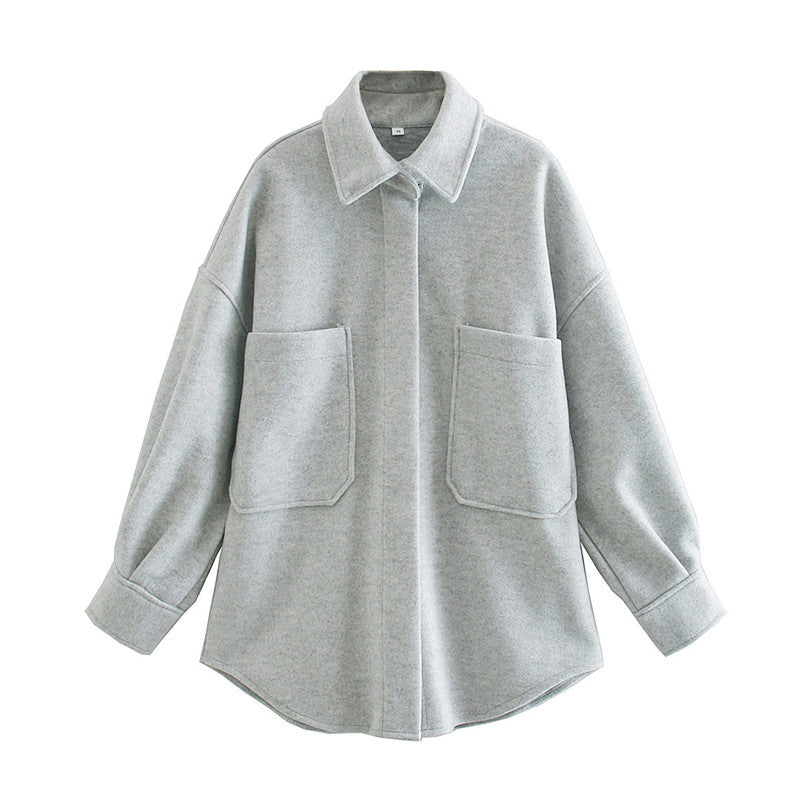 Modische große Damenjacke - Mila