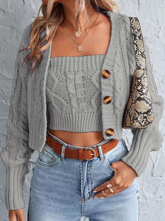 Krohn-e | Strickjacke Schick und Entspannt
