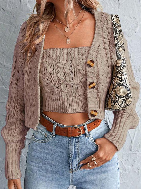 Krohn-e | Strickjacke Schick und Entspannt