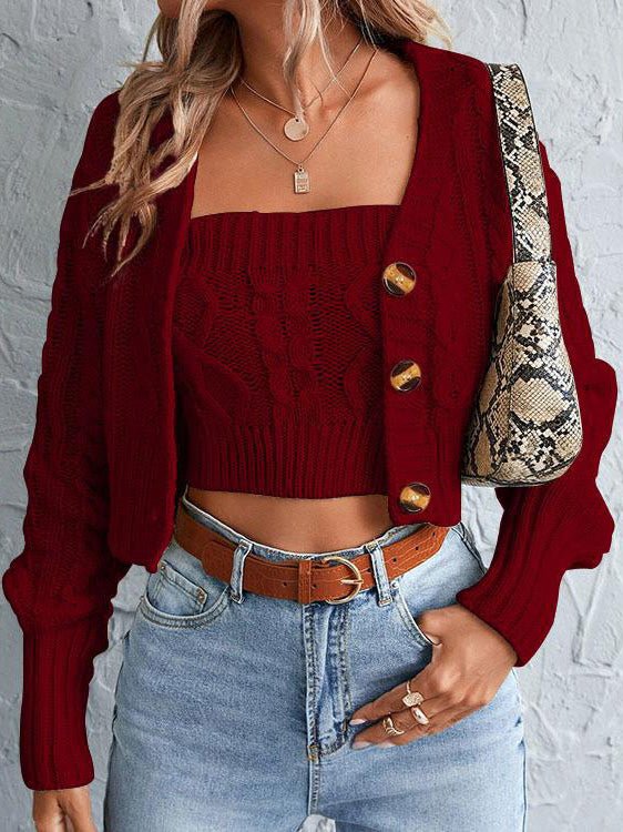 Krohn-e | Strickjacke Schick und Entspannt