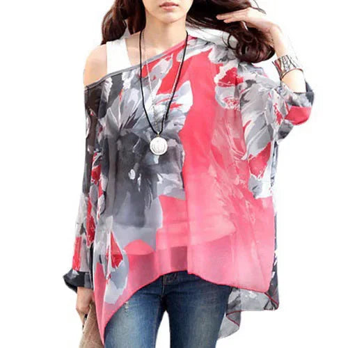 Modisches Designer-Chiffon-Oberteil & bedruckte T-Shirts von Fudus (Größen 4-6XL)