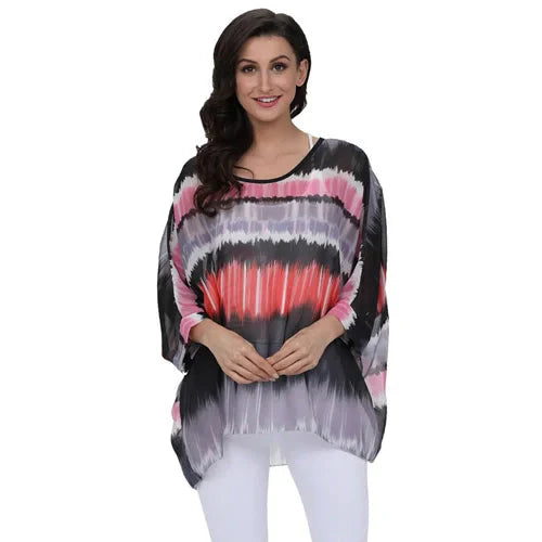 Modisches Designer-Chiffon-Oberteil & bedruckte T-Shirts von Fudus (Größen 4-6XL)