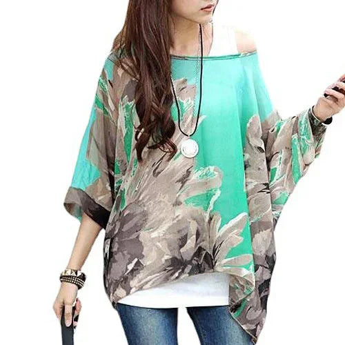 Modisches Designer-Chiffon-Oberteil & bedruckte T-Shirts von Fudus (Größen 4-6XL)