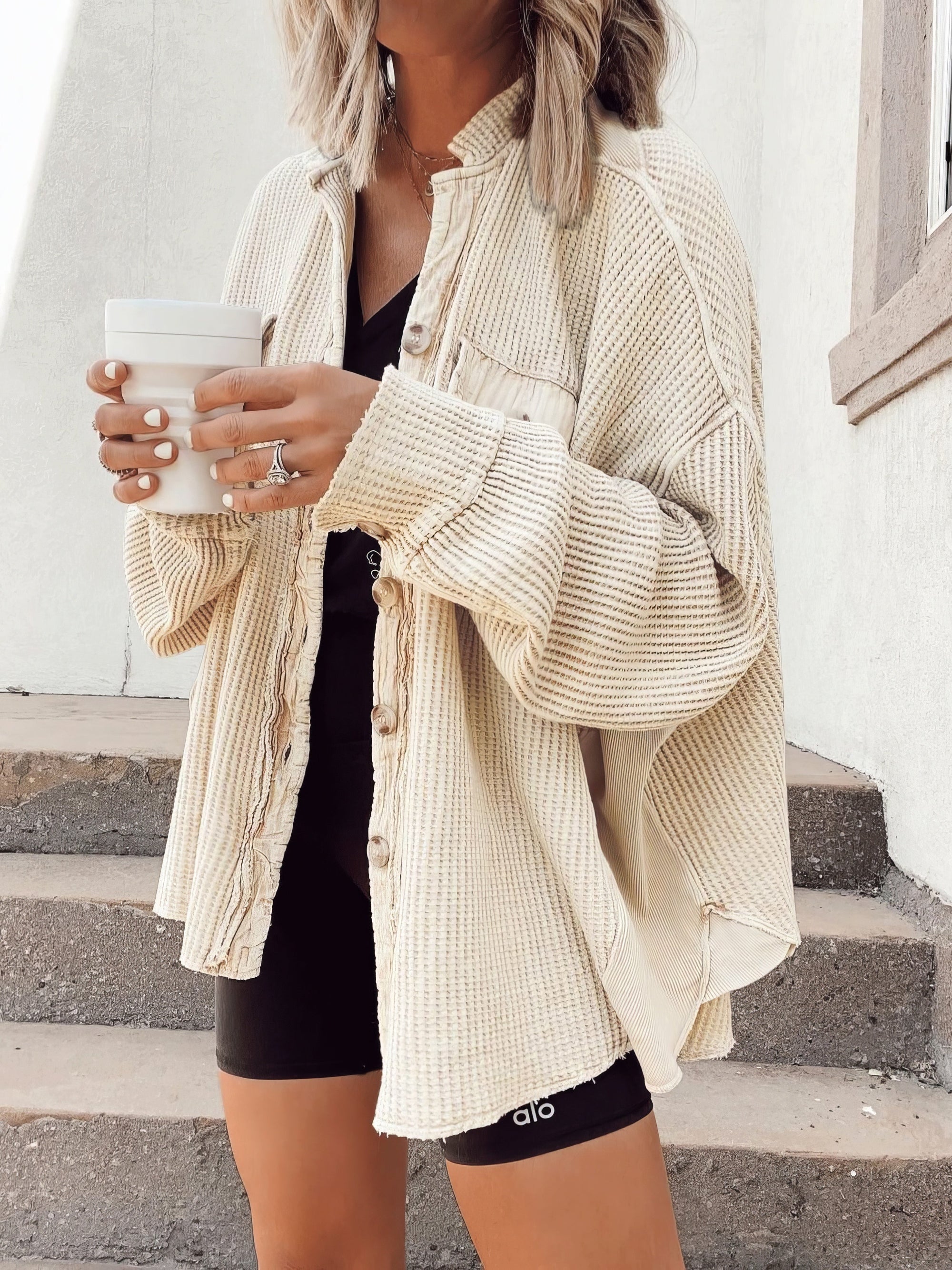Krohn-e | Lässige Hemdjacke Aus Weichem Stoff