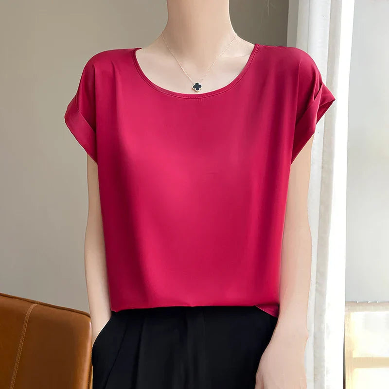 Stylish Satin Blouse & T-shirt by Fudus