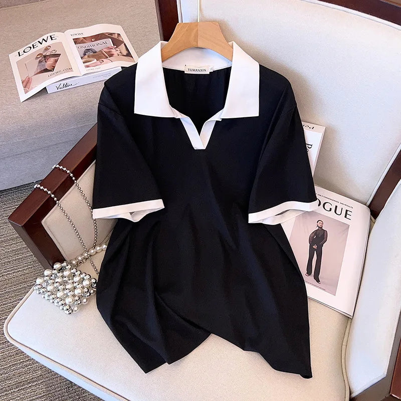 Designer T-shirts from Fudus: V-Neck 4-9XL Collar Styles