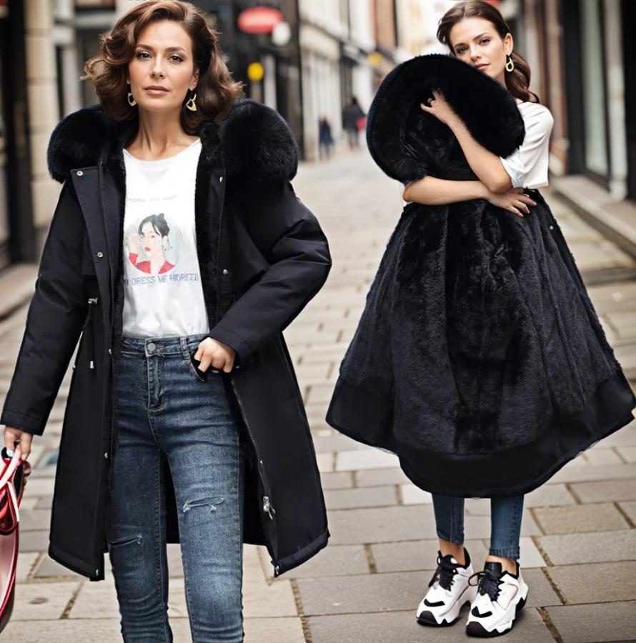 Krohn-e | Damen Warm Wasserfest Wintermantel