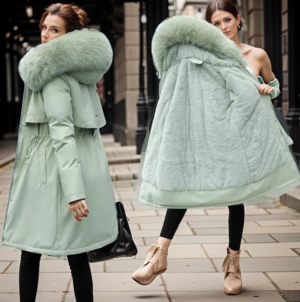 Krohn-e | Damen Warm Wasserfest Wintermantel